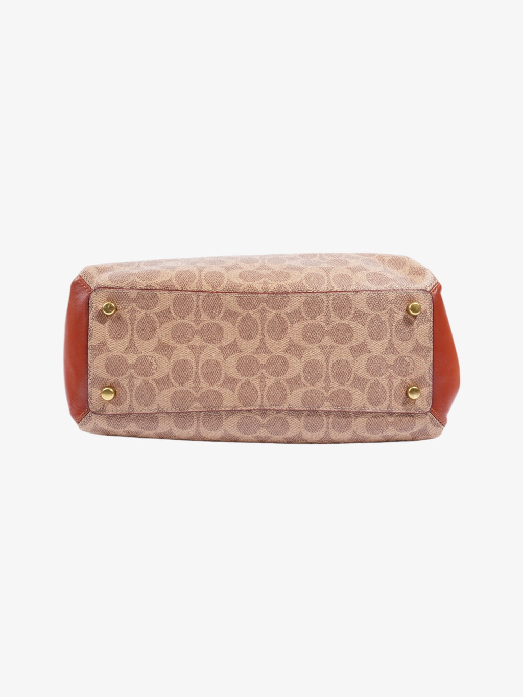 Coach Willow Brown / Beige Coated Canvas