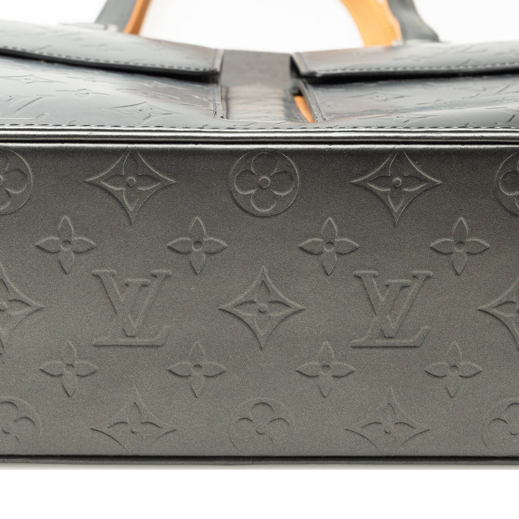 Gray Louis Vuitton Monogram Mat Wilwood Tote Bag