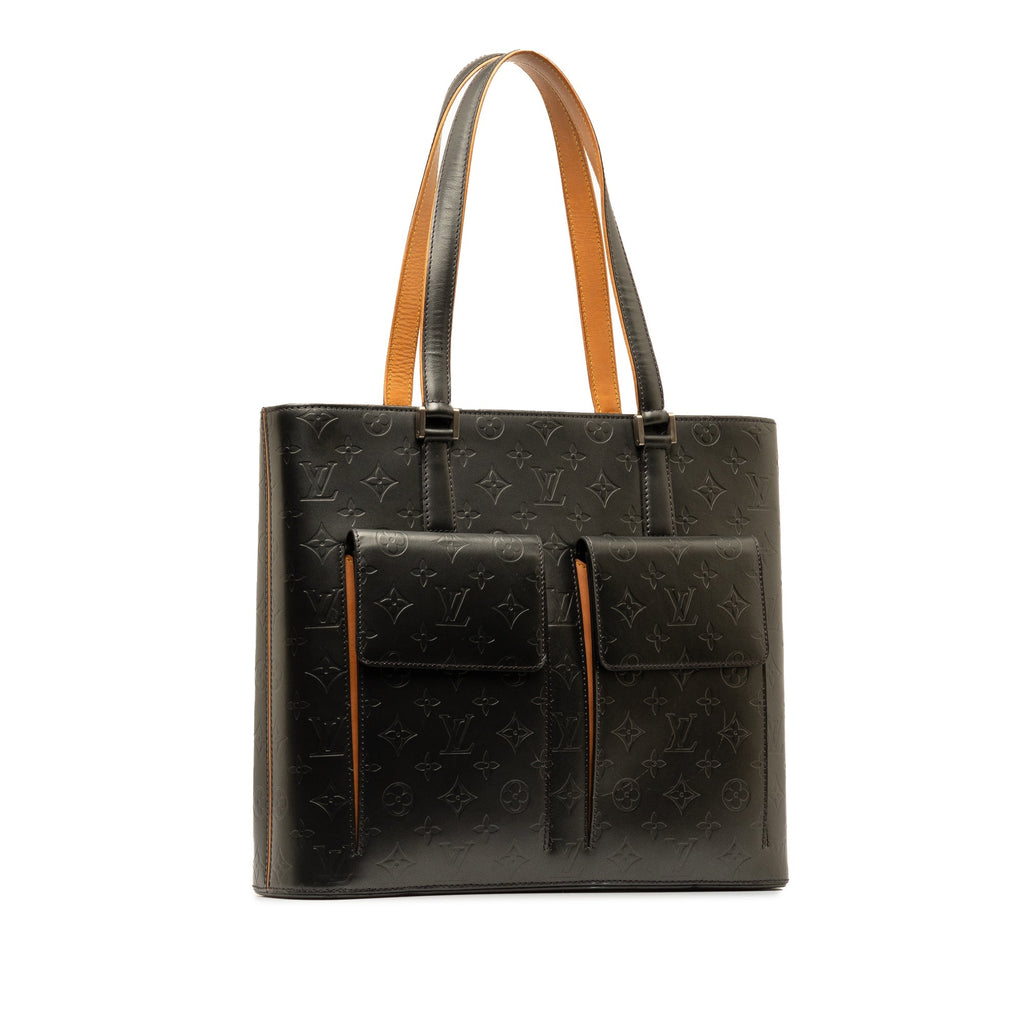 Gray Louis Vuitton Monogram Mat Wilwood Tote Bag