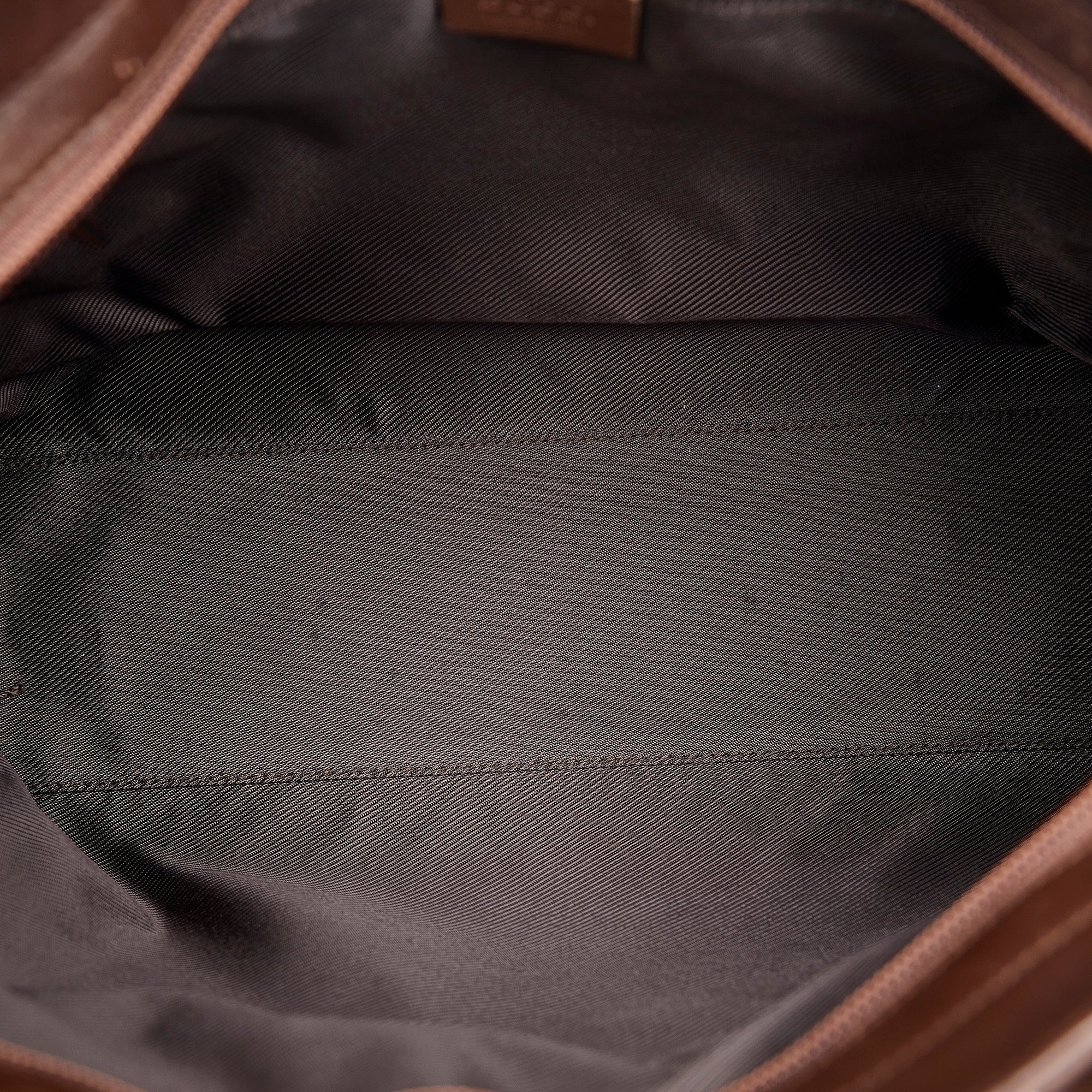 Brown Gucci GG Canvas Tote