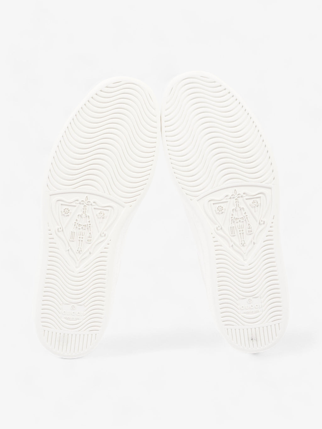Gucci Interlocking G Sneaker White Leather EU 43.5 UK 9.5