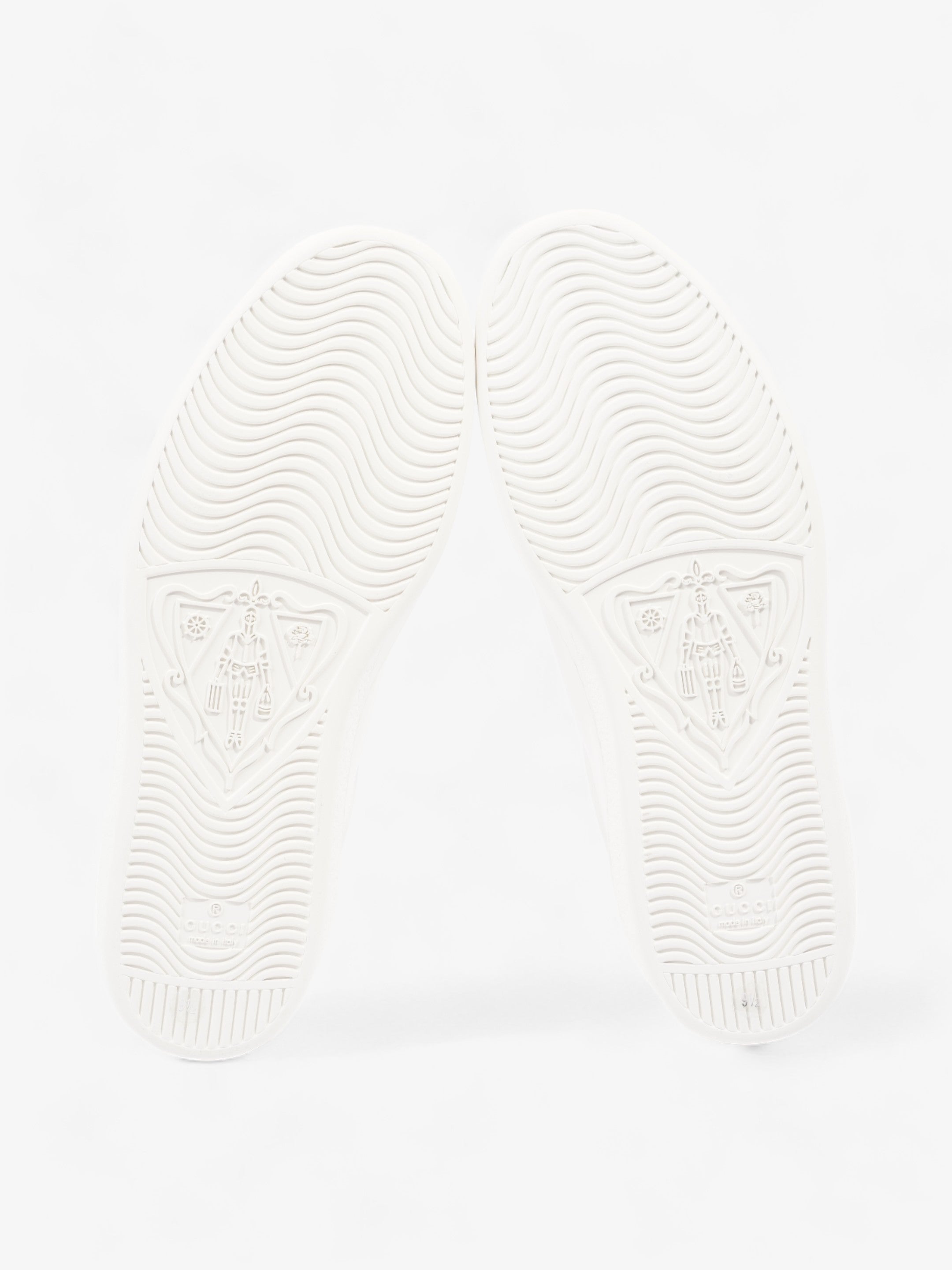 Gucci Interlocking G Sneaker White Leather EU 43.5 UK 9.5