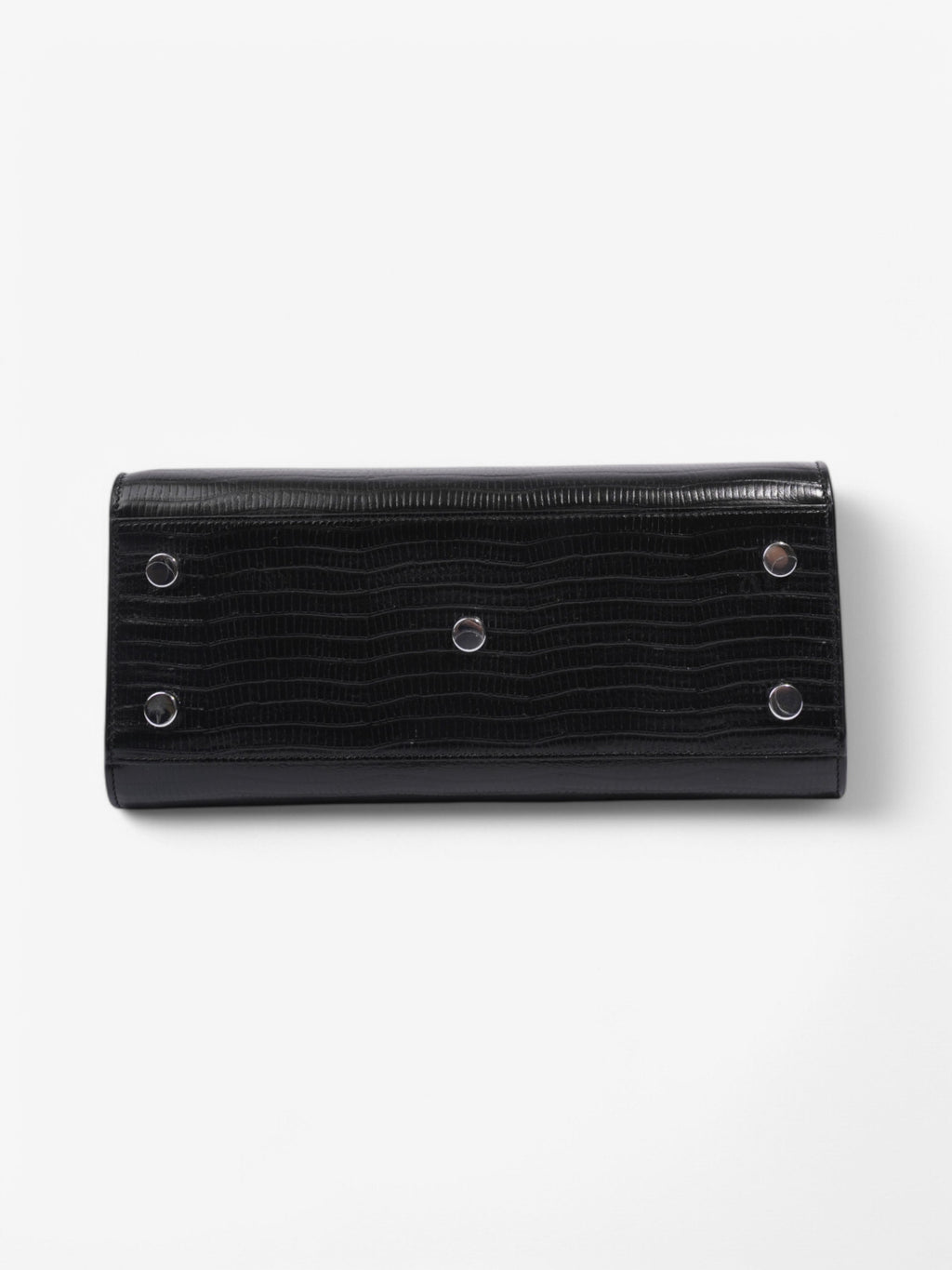 Saint Laurent Sac de Jour Black Crocodile Leather Small