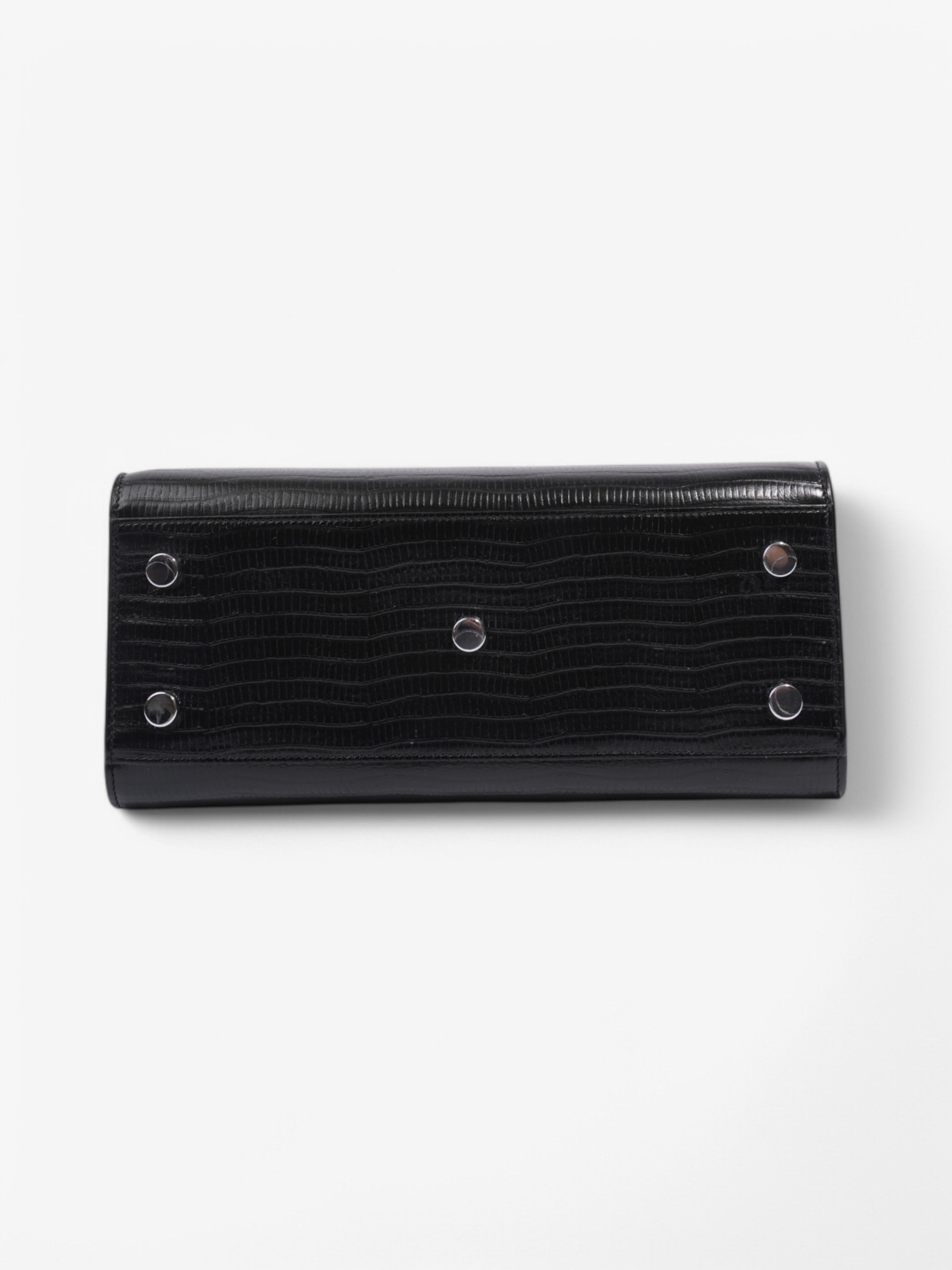 Saint Laurent Sac de Jour Black Crocodile Leather Small