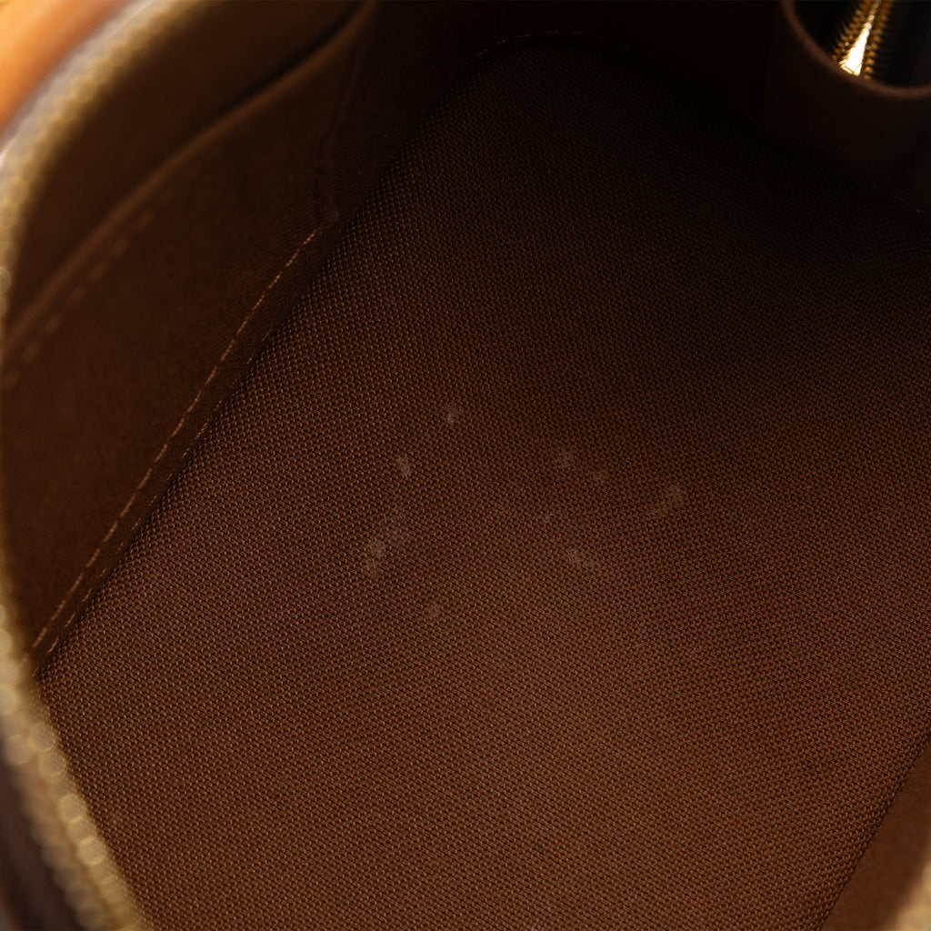 Brown Louis Vuitton Monogram World Tour Alma BB Satchel