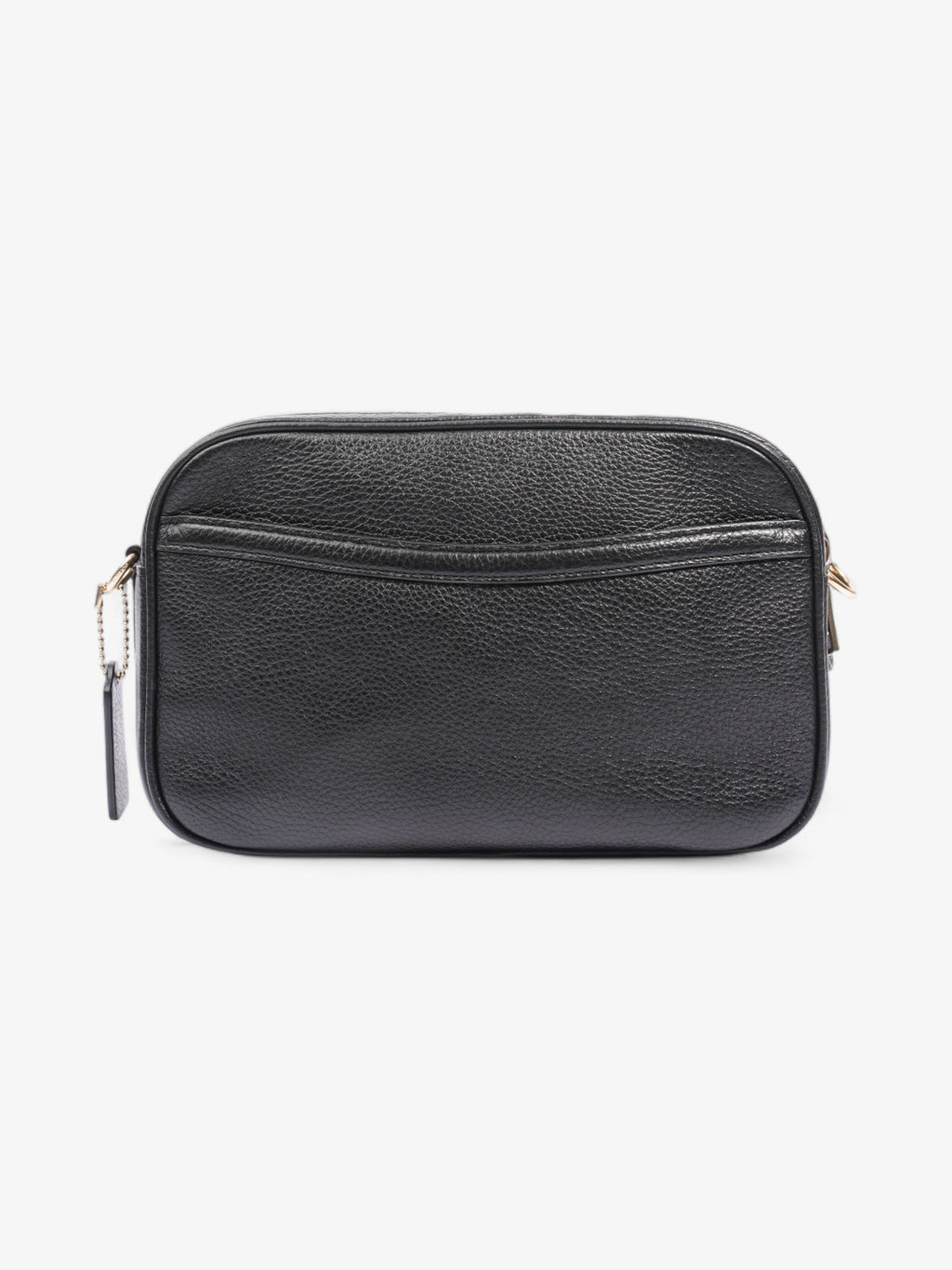 Coach Jes Carriage Logo Black Leather