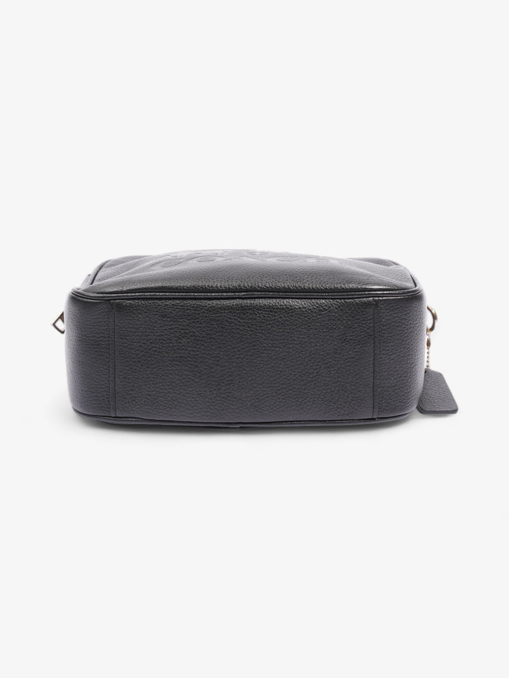 Coach Jes Carriage Logo Black Leather
