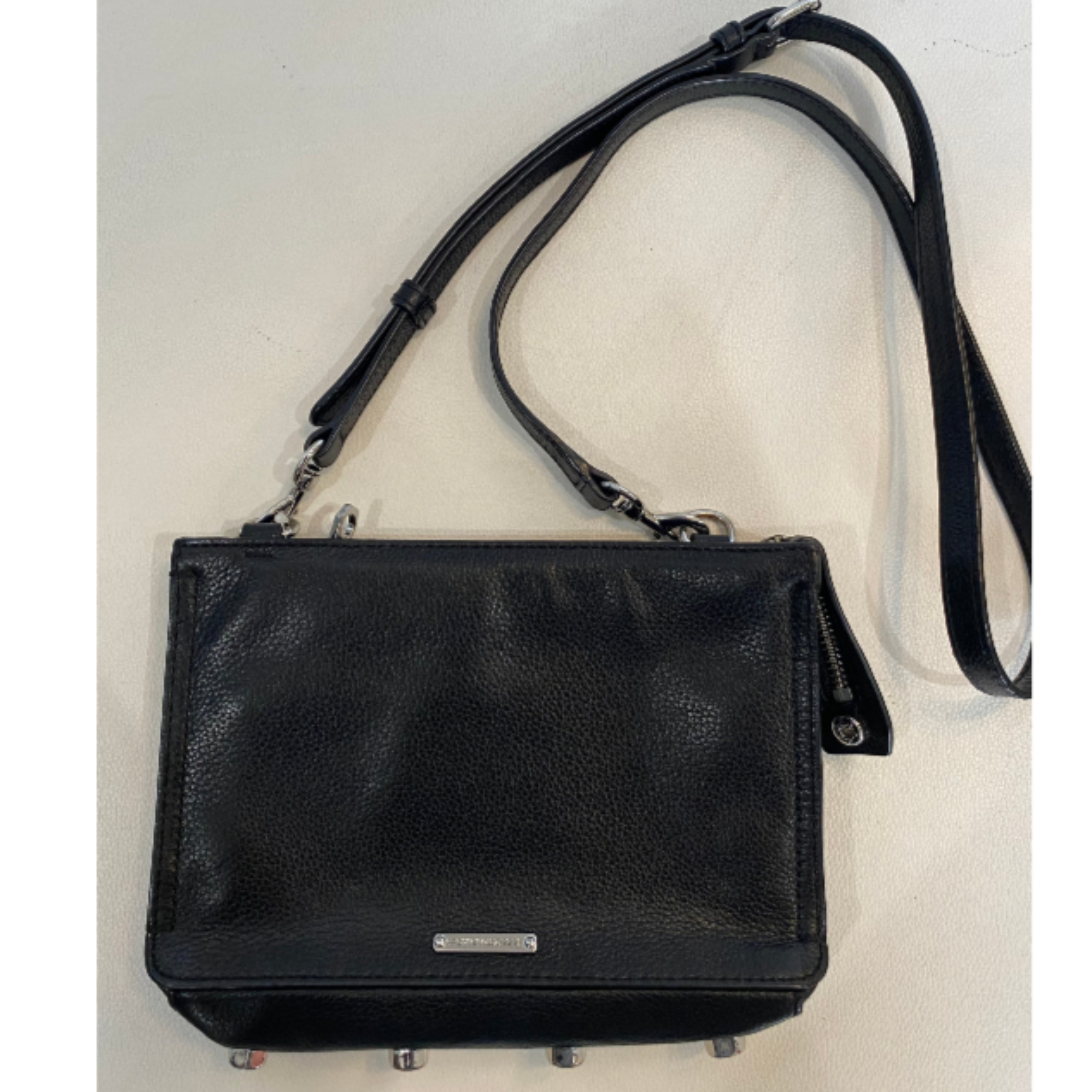 REBECCA MINKOFF Black Regan Crossbody
