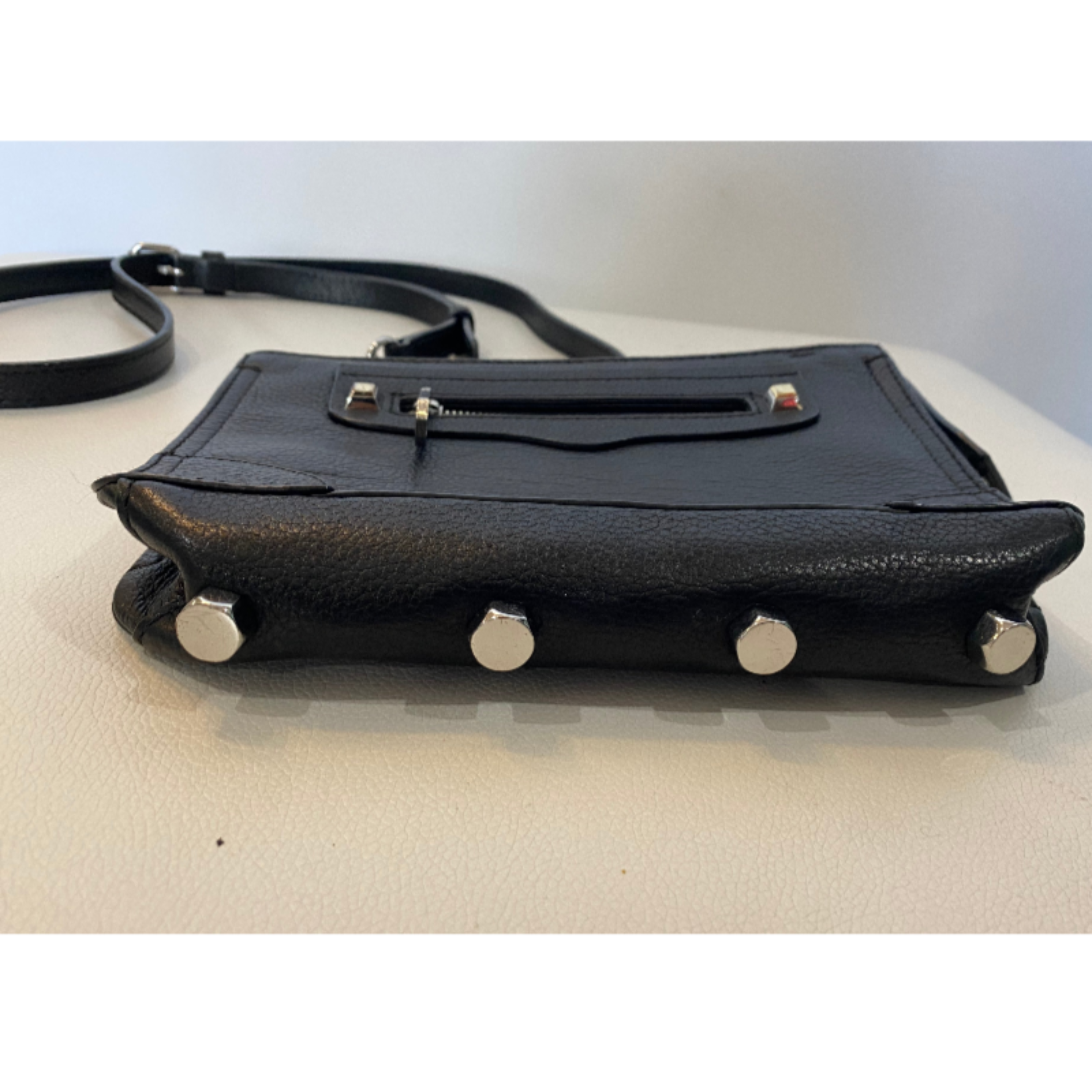REBECCA MINKOFF Black Regan Crossbody