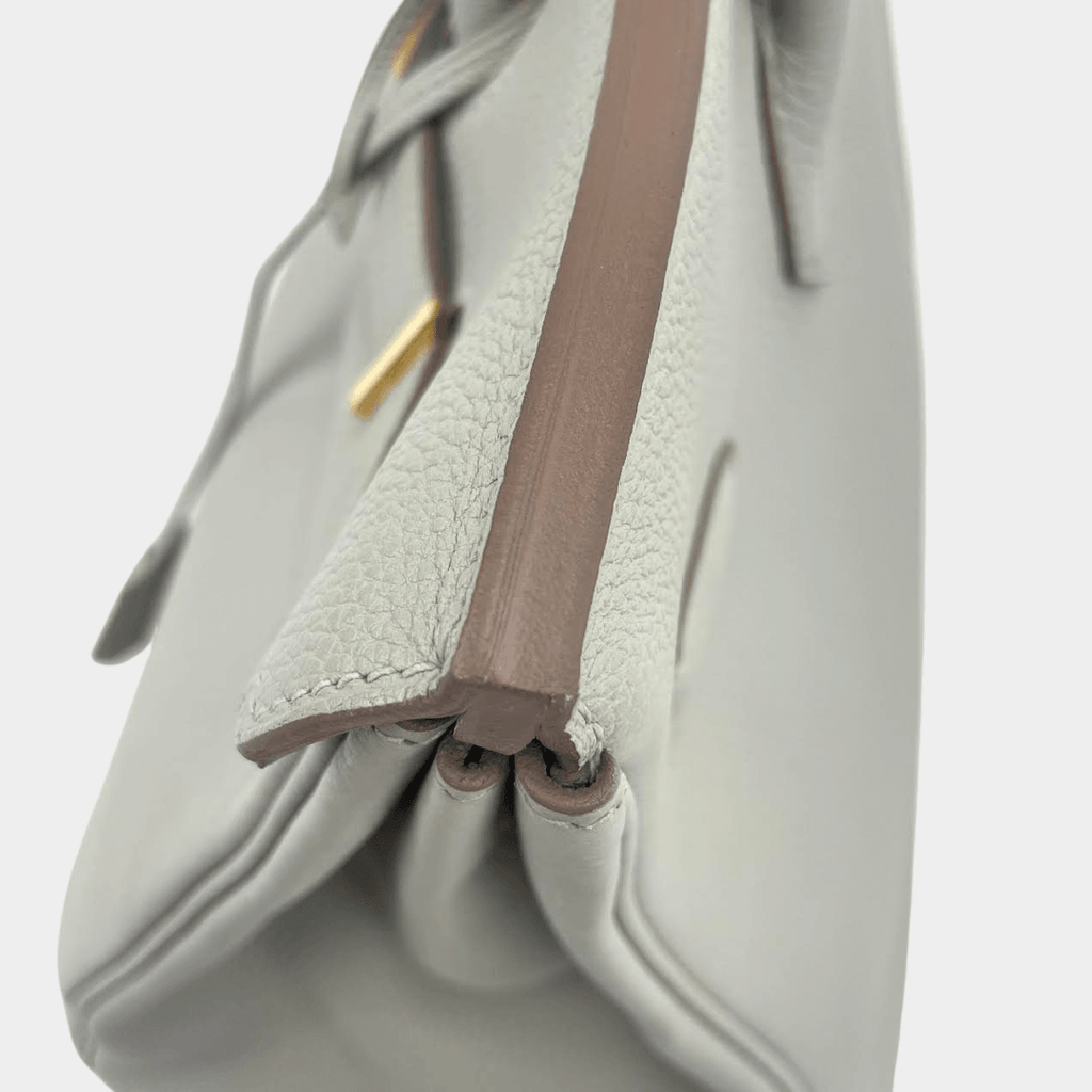 HERMÃƒÆ’Ã‹â€ S Togo Birkin 35 Gris Perle Pearl Gray w/Gold