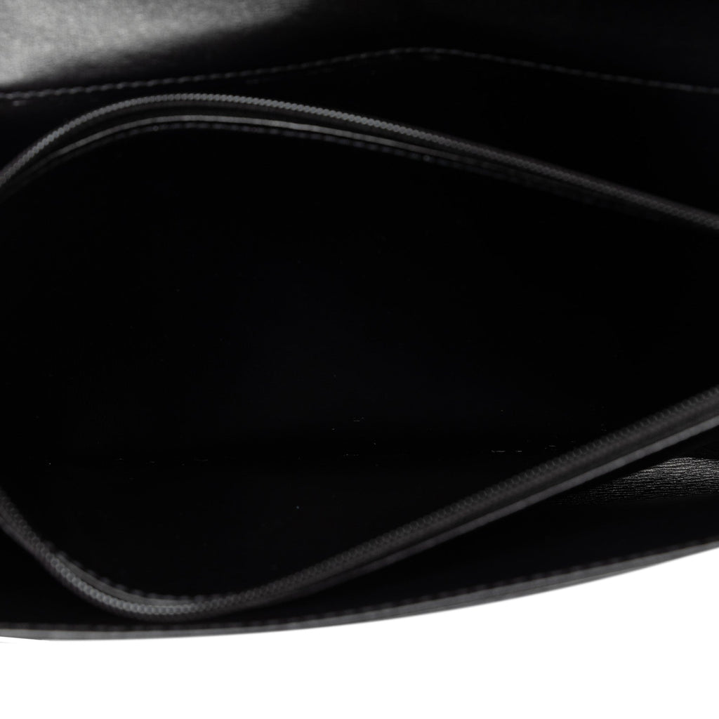 Black Louis Vuitton Opera Aegean Clutch