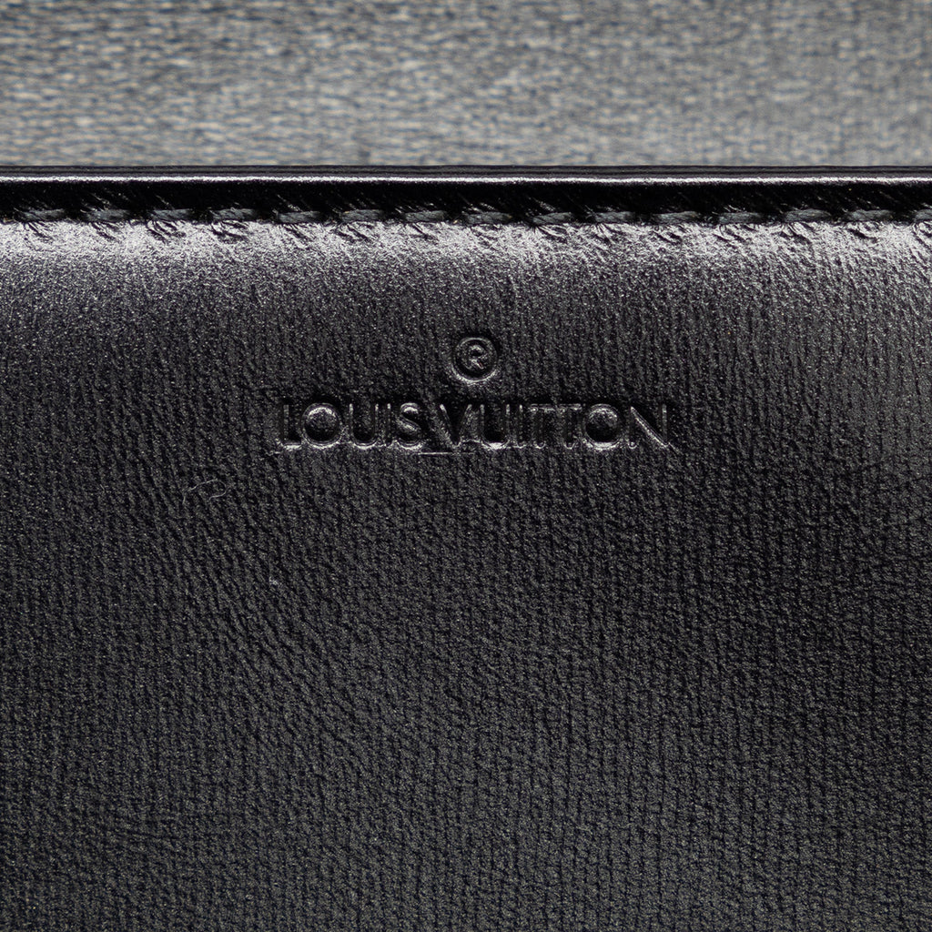 Black Louis Vuitton Opera Aegean Clutch