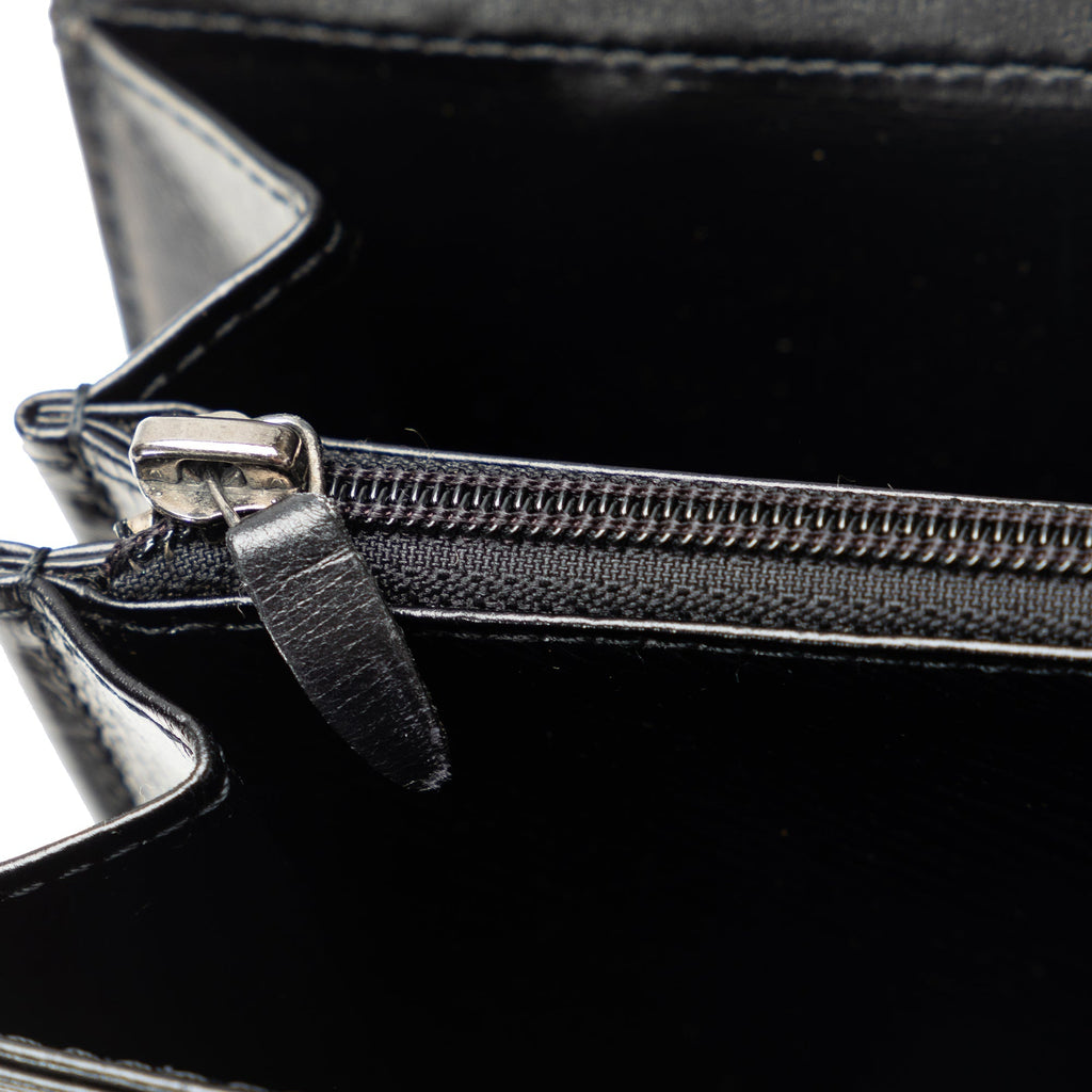 Black Louis Vuitton Opera Aegean Clutch