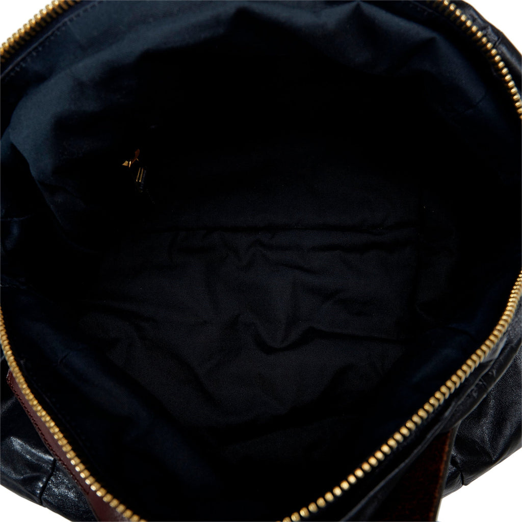 Black Celine Leather Tote Bag