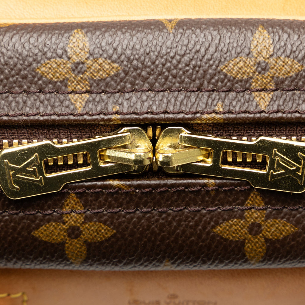 Brown Louis Vuitton Monogram Trouville Handbag