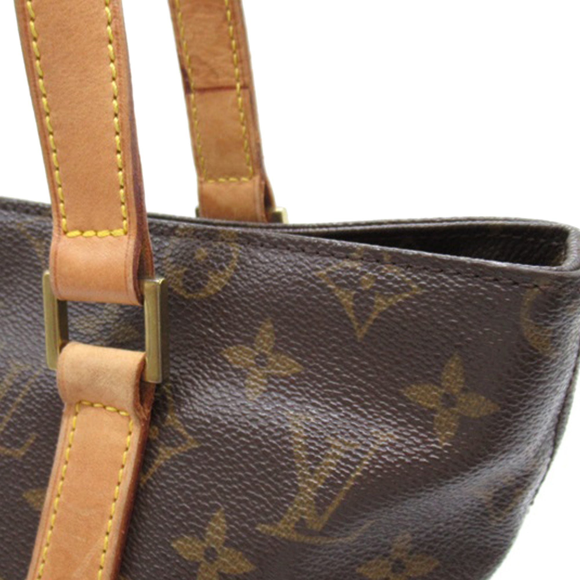 Brown Louis Vuitton Monogram Cabas Piano Tote Bag
