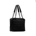 Chanel Cotton Choco Bar Shoulder Bag