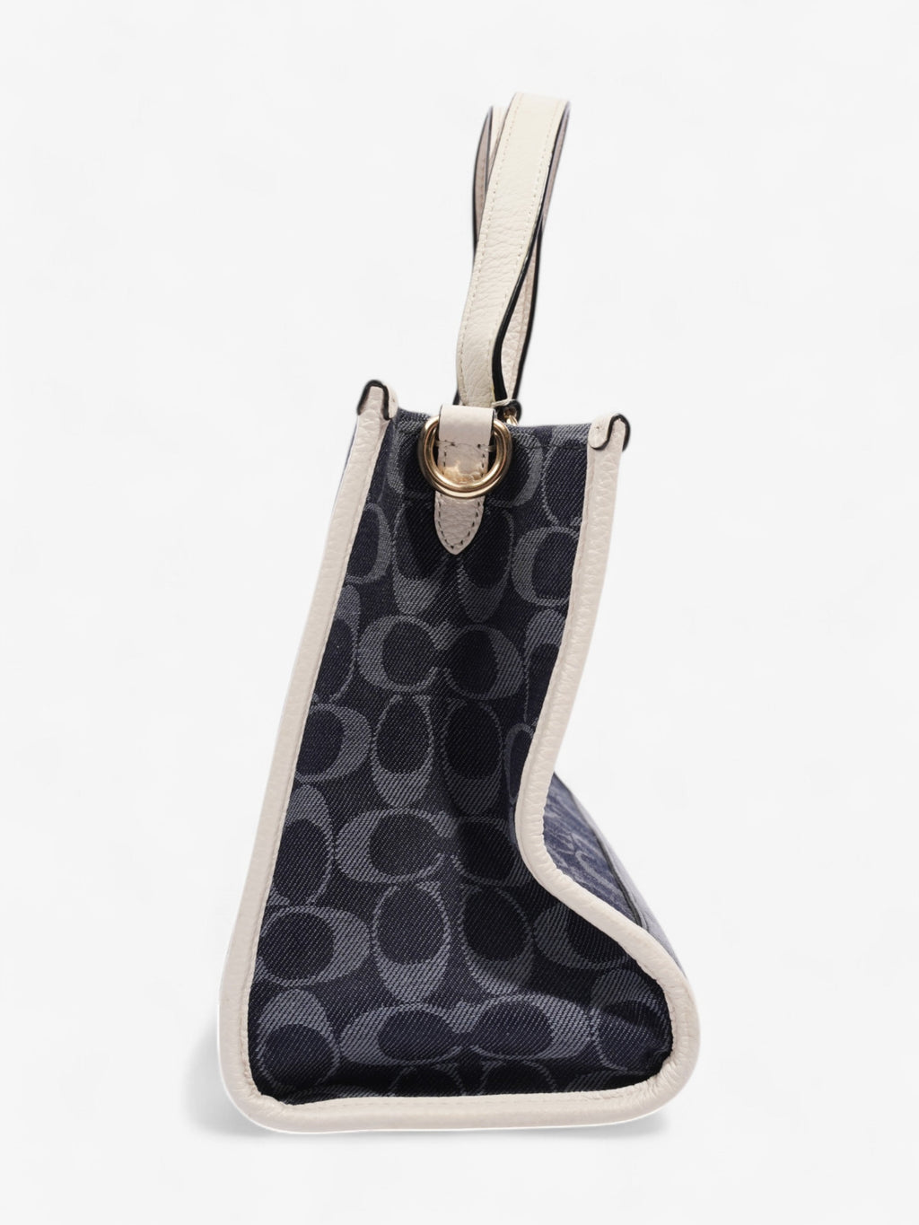 Coach Dempsey Carryall Denim / White Denim