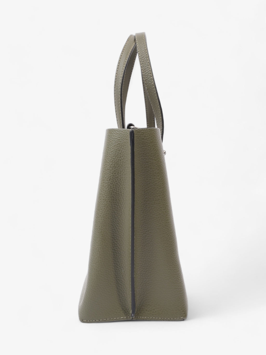 Coach Mollie Tote Bag 25 Olive Green Leather