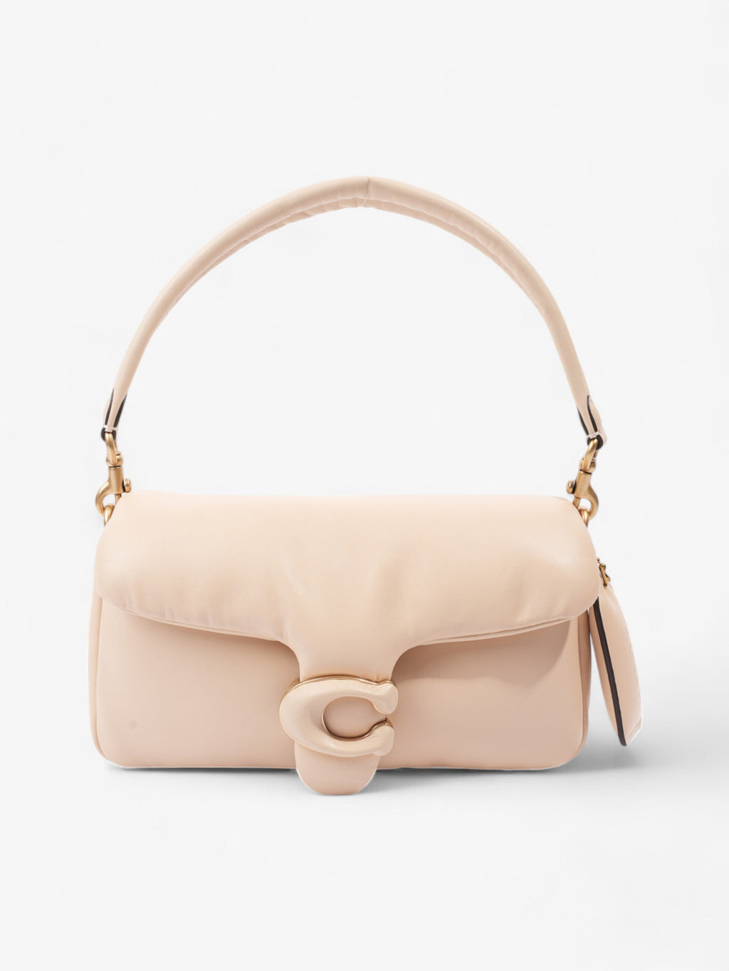 Coach Pillow Tabby Cream Nappa Leather 26