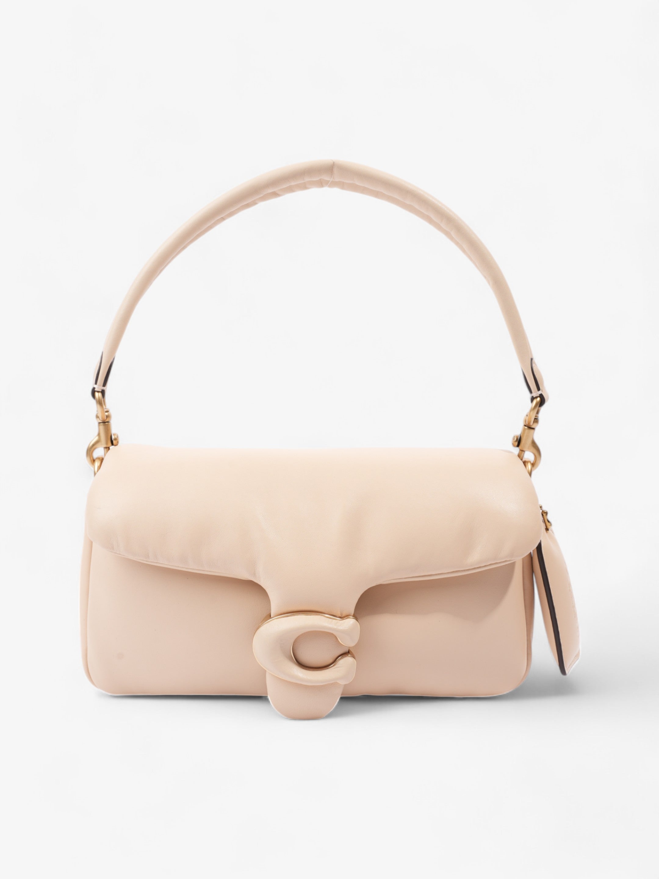 Coach Pillow Tabby Cream Nappa Leather 26