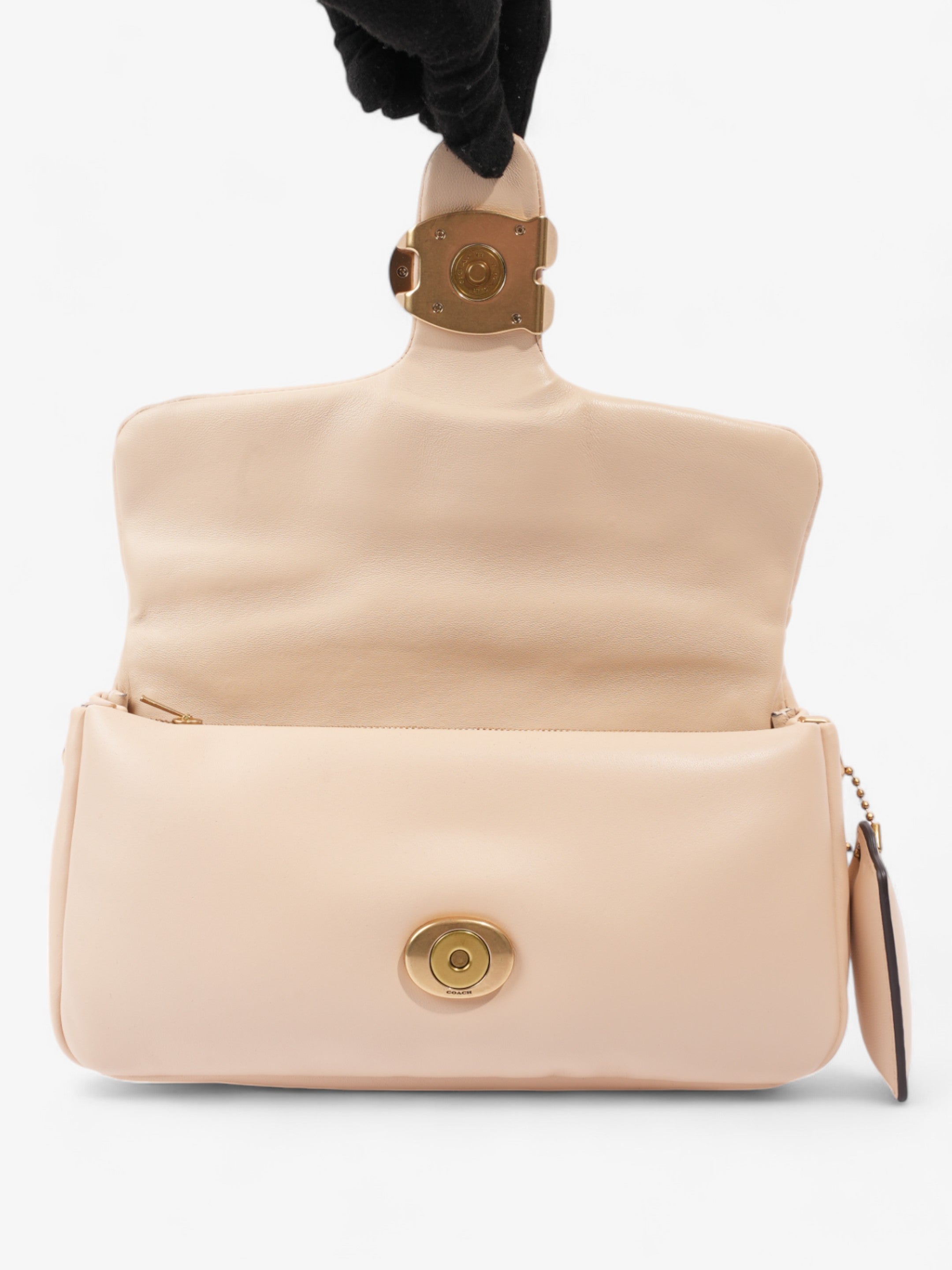 Coach Pillow Tabby Cream Nappa Leather 26
