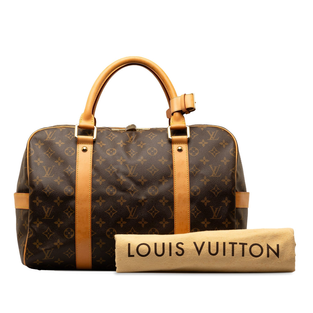 Brown Louis Vuitton Monogram Carryall Travel Bag