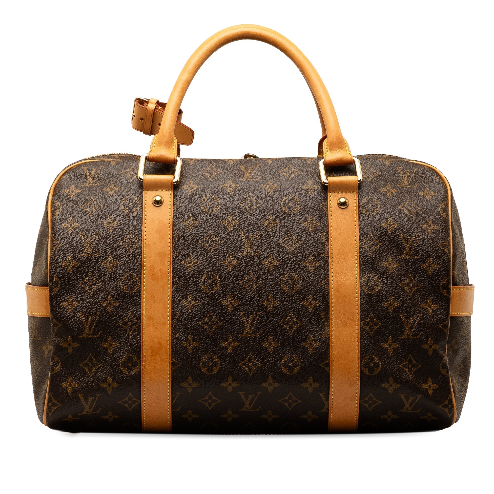Brown Louis Vuitton Monogram Carryall Travel Bag