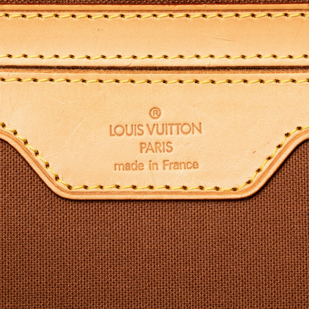 Brown Louis Vuitton Monogram Carryall Travel Bag