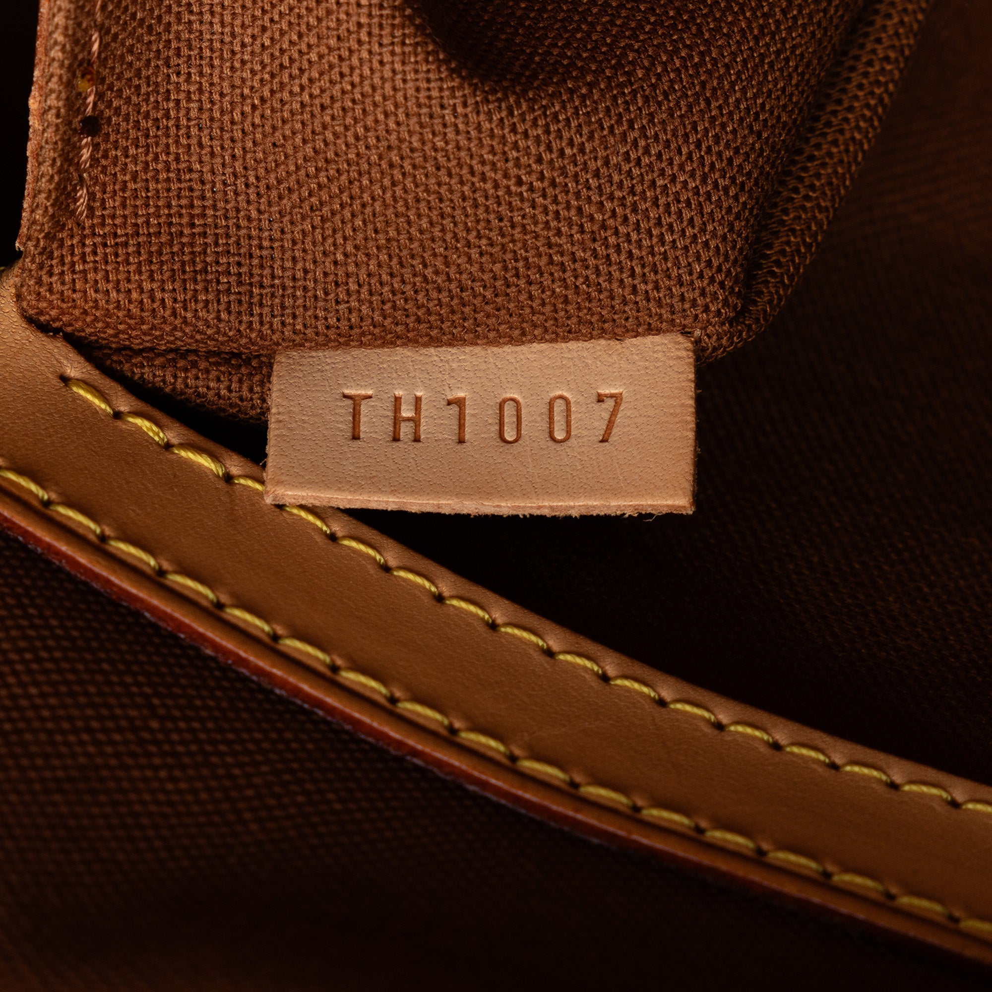 Brown Louis Vuitton Monogram Carryall Travel Bag