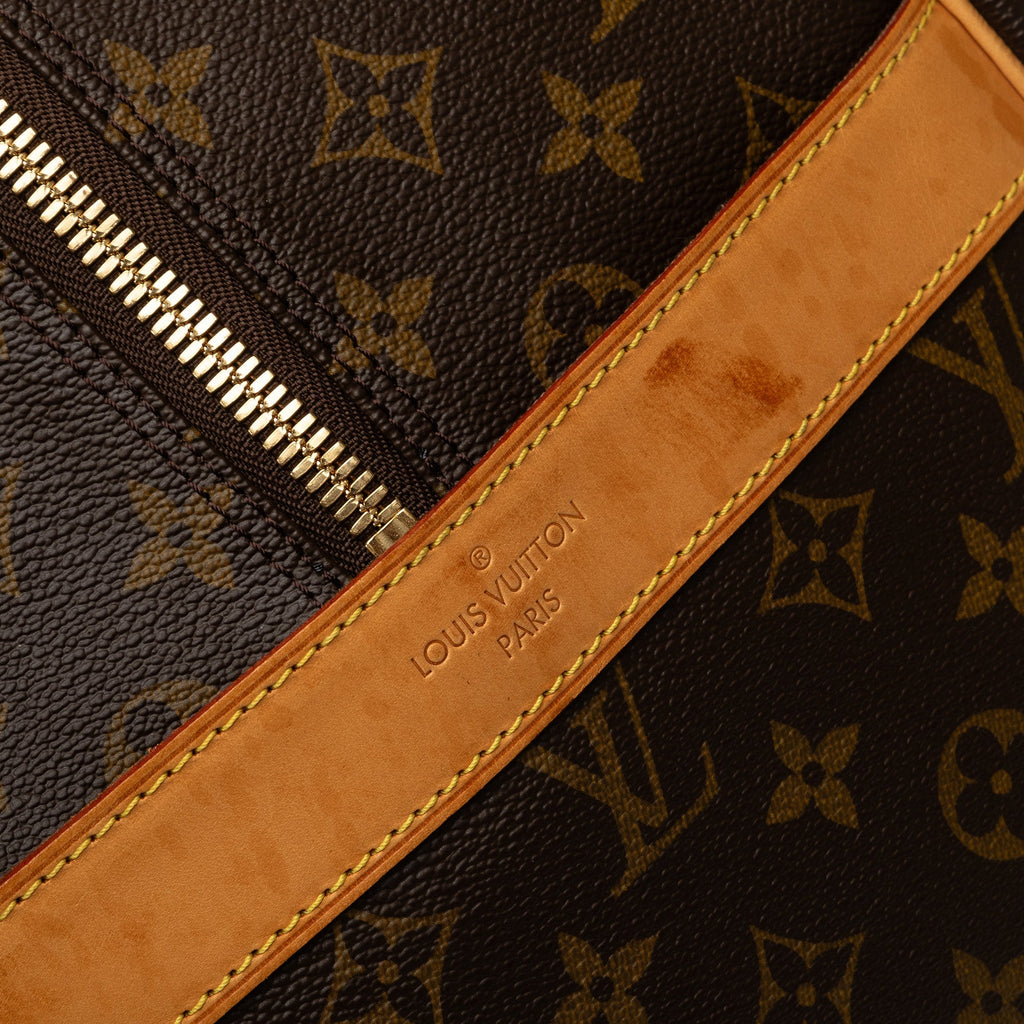 Brown Louis Vuitton Monogram Carryall Travel Bag
