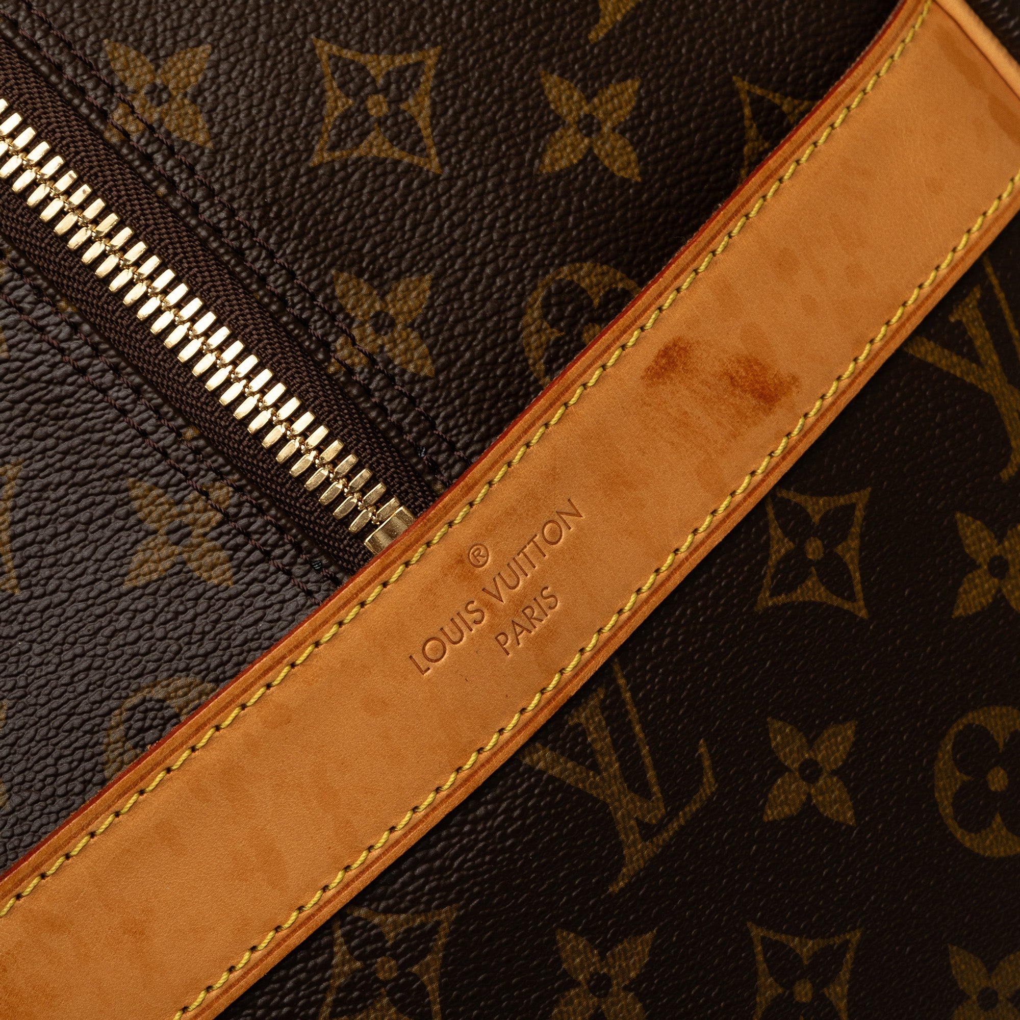 Brown Louis Vuitton Monogram Carryall Travel Bag