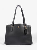 Coach Tatum Carryall Black Leather