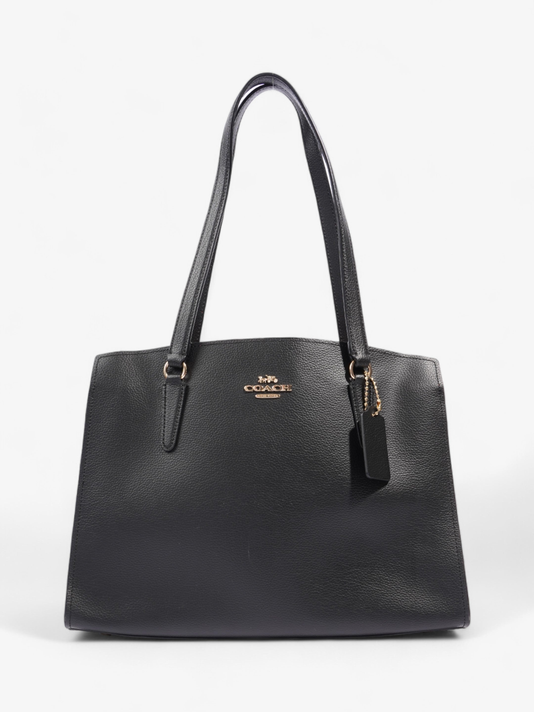 Coach Tatum Carryall Black Leather