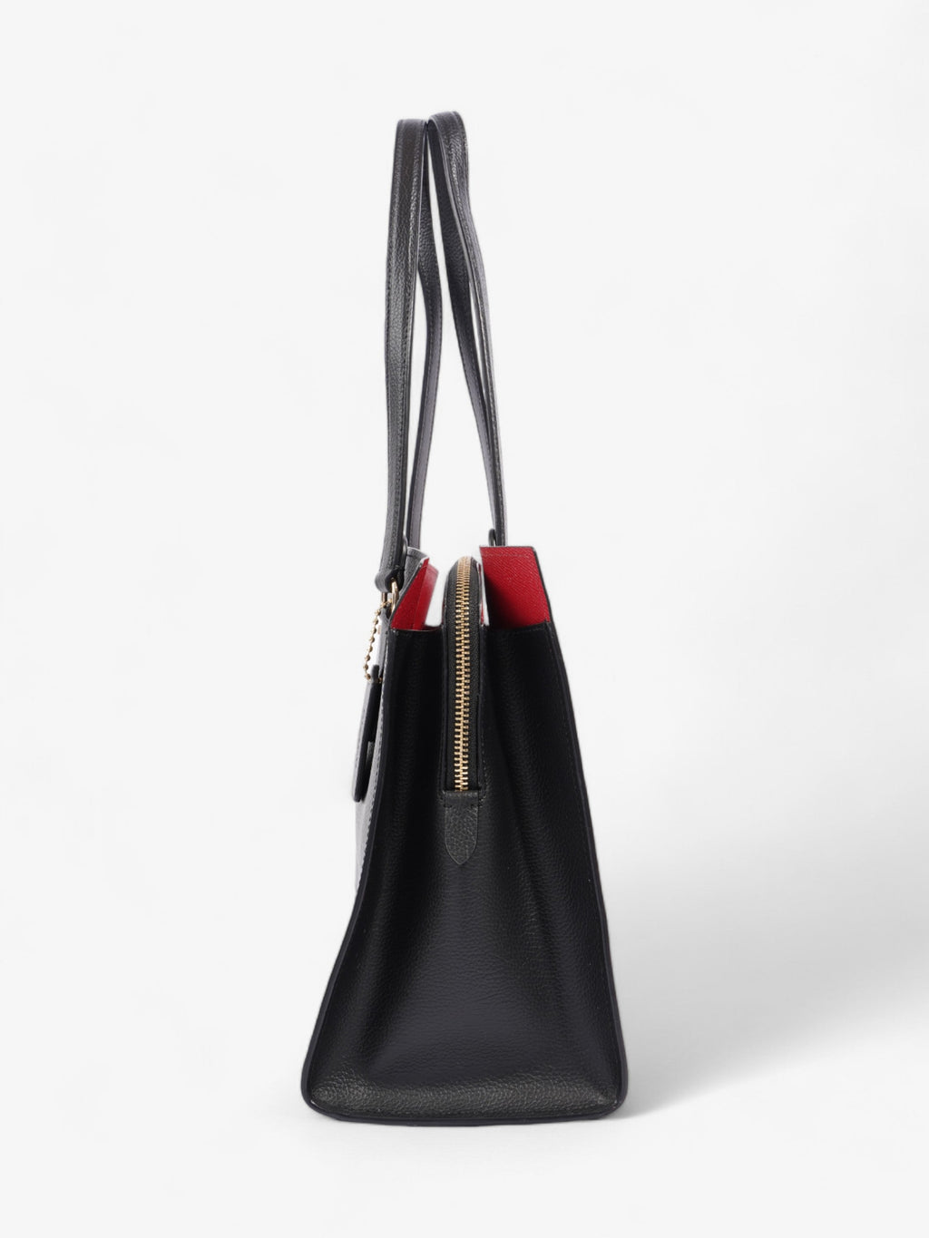 Coach Tatum Carryall Black Leather
