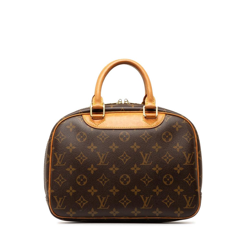 Brown Louis Vuitton Monogram Trouville Handbag