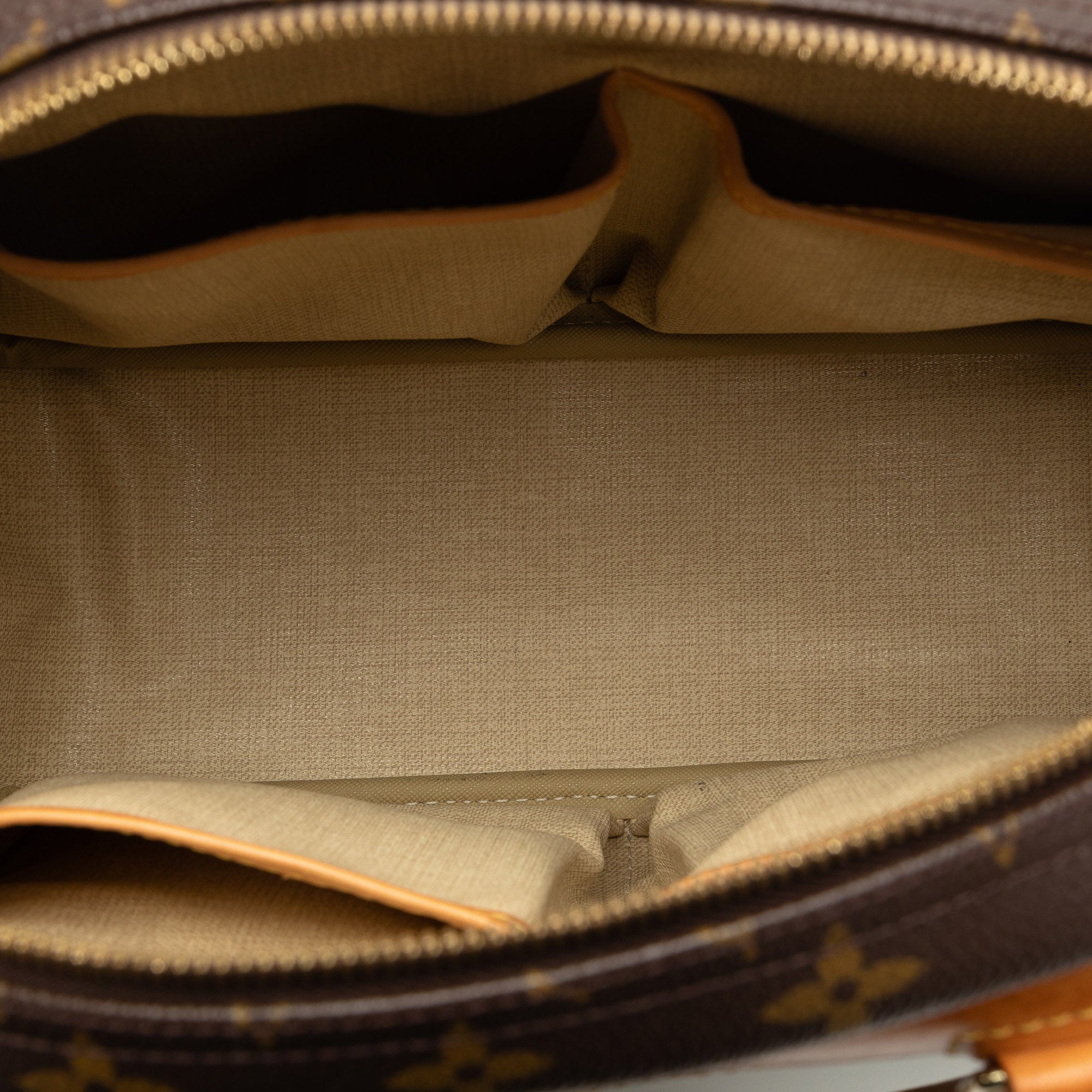 Brown Louis Vuitton Monogram Trouville Handbag