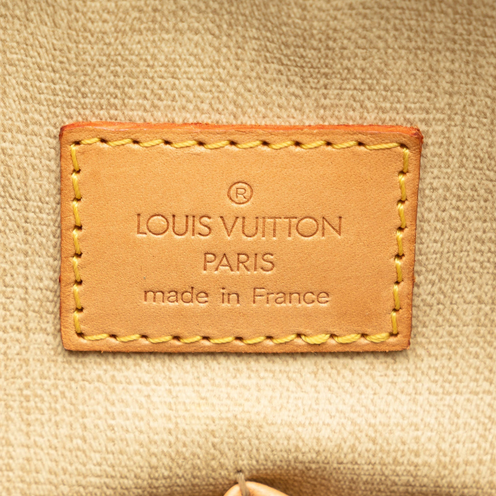 Brown Louis Vuitton Monogram Trouville Handbag