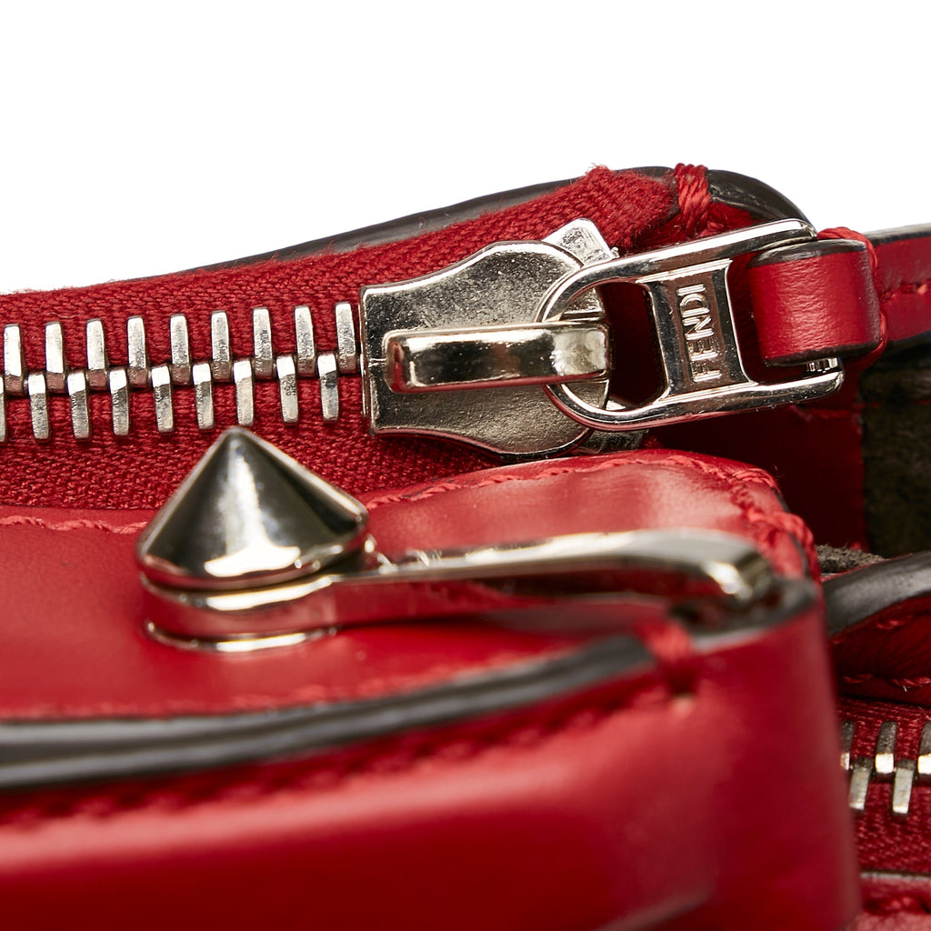 Fendi DotCom Handbag Large Red