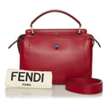 Fendi DotCom Handbag Large Red