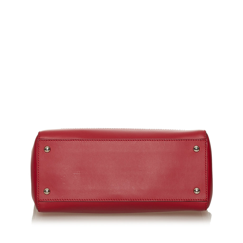 Fendi DotCom Handbag Large Red