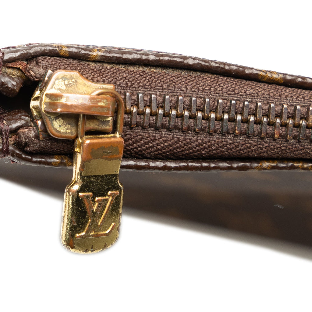 Brown Louis Vuitton Monogram Poche Documents Portfolio Business Bag