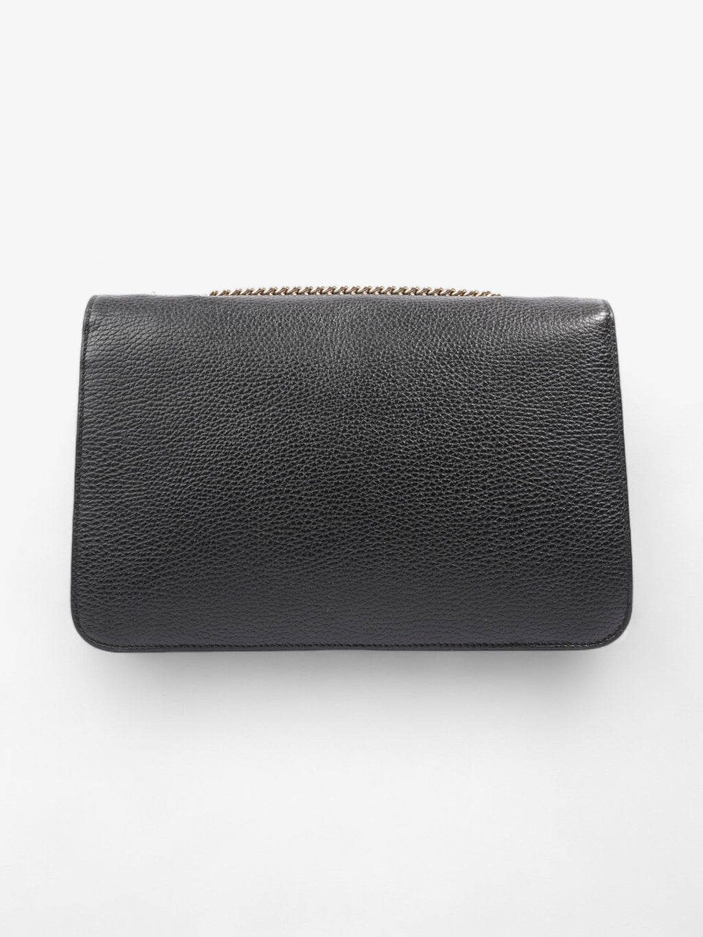 Gucci Interlocking GG Crossbody Bag Black Leather