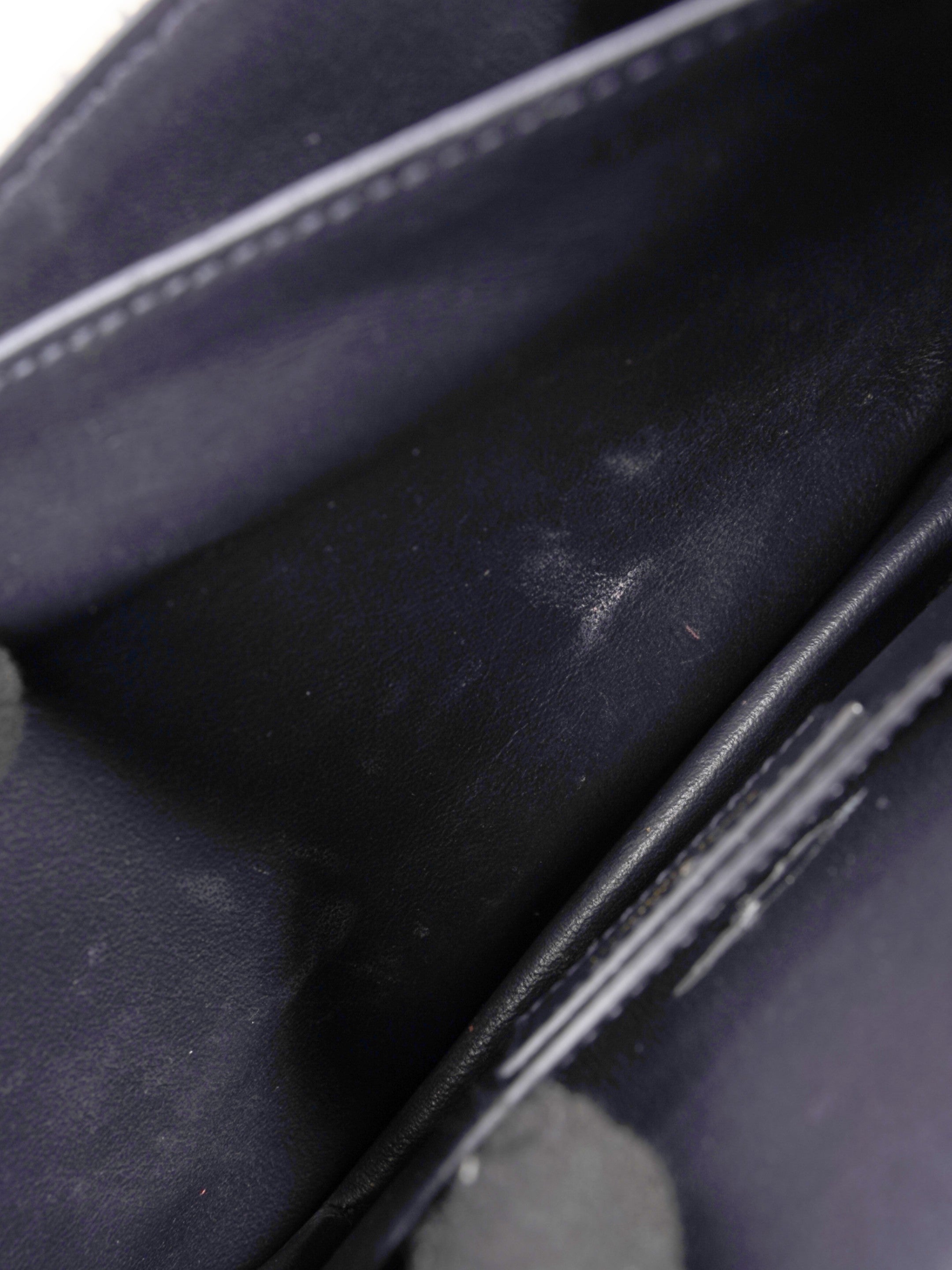 Saint Laurent Monogramme cloth bag Beige / Black Fabric