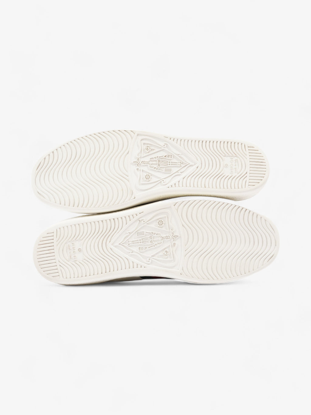 Gucci Ace Embroidered Bee White / Red / Green Leather EU 40 UK 7