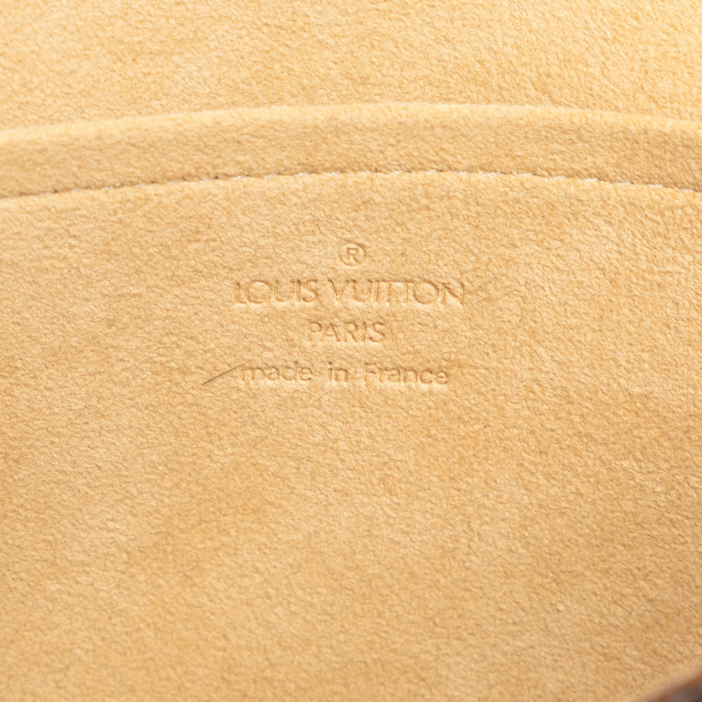 Brown Louis Vuitton Monogram Pochette Twin GM Crossbody Bag