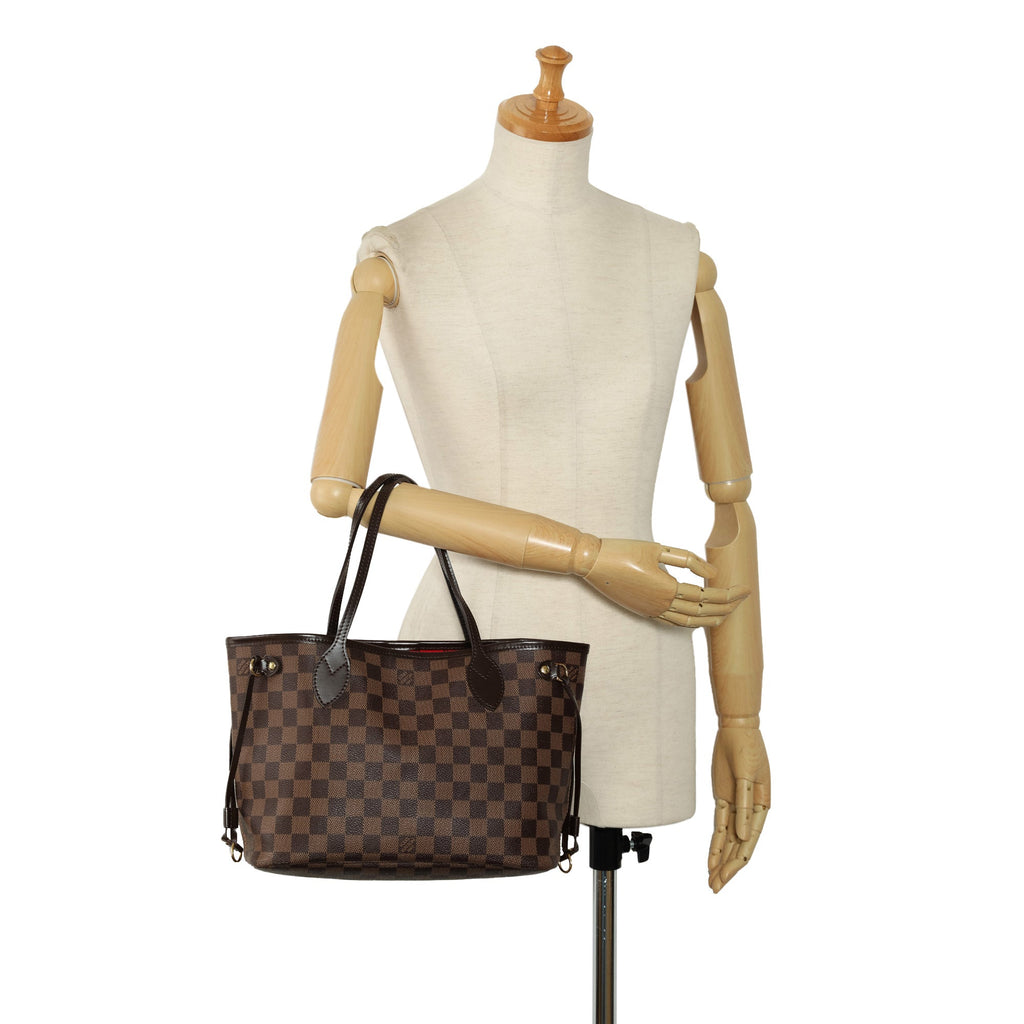 Louis Vuitton Neverfull PM Damier Ebene Canvas