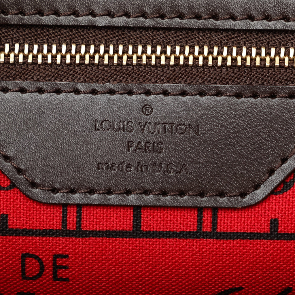 Louis Vuitton Neverfull PM Damier Ebene Canvas