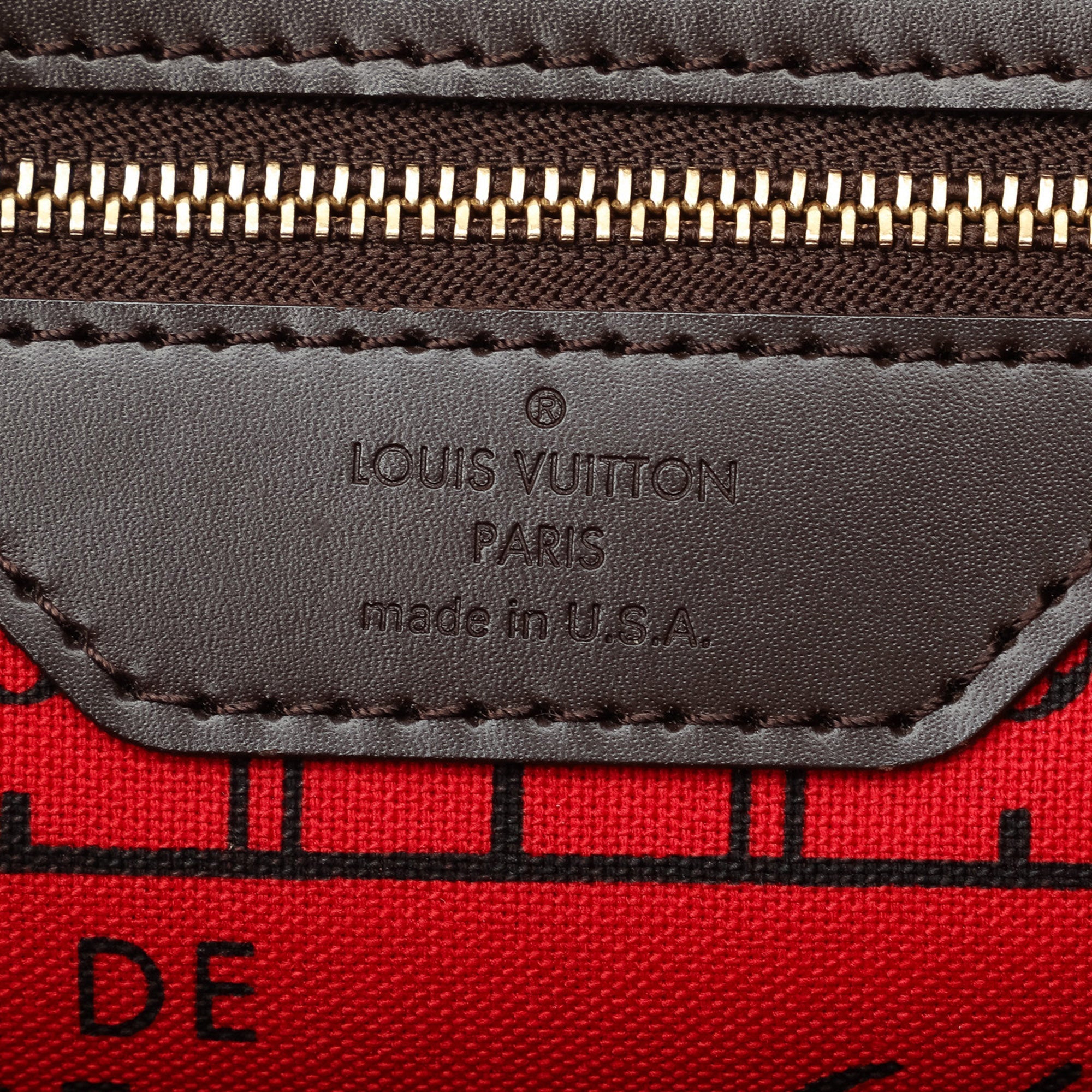 Louis Vuitton Neverfull PM Damier Ebene Canvas