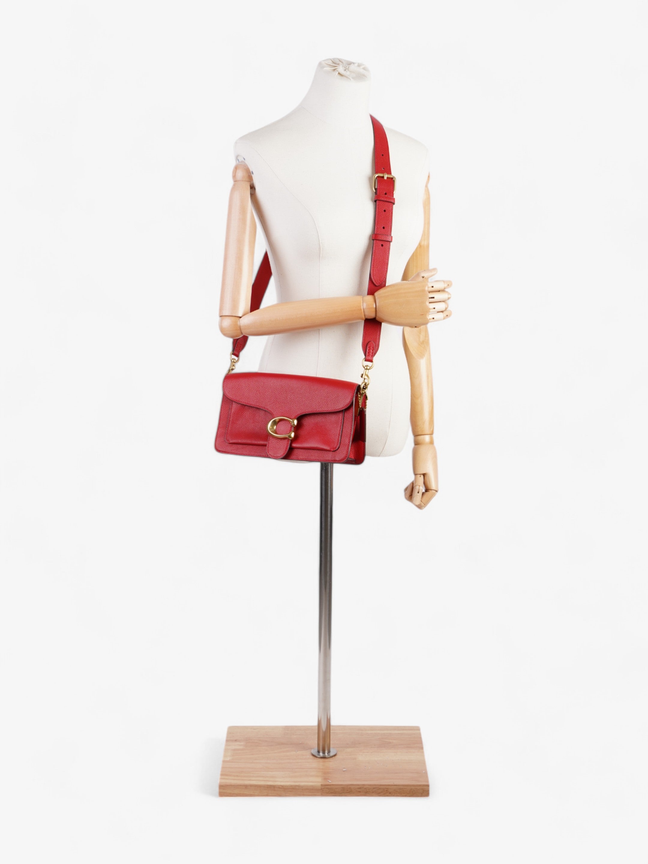 Coach Tabby Red Leather 26